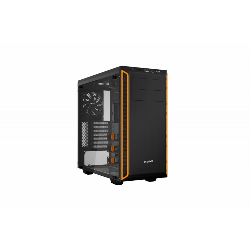 be quiet Pure Base 600 Window Midi Tower Zwart Oranje