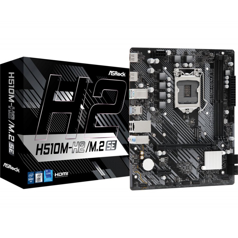 FAsrock H510M-H2/M.2 SE Intel H470 LGA 1200 (Socket H5) micro ATX