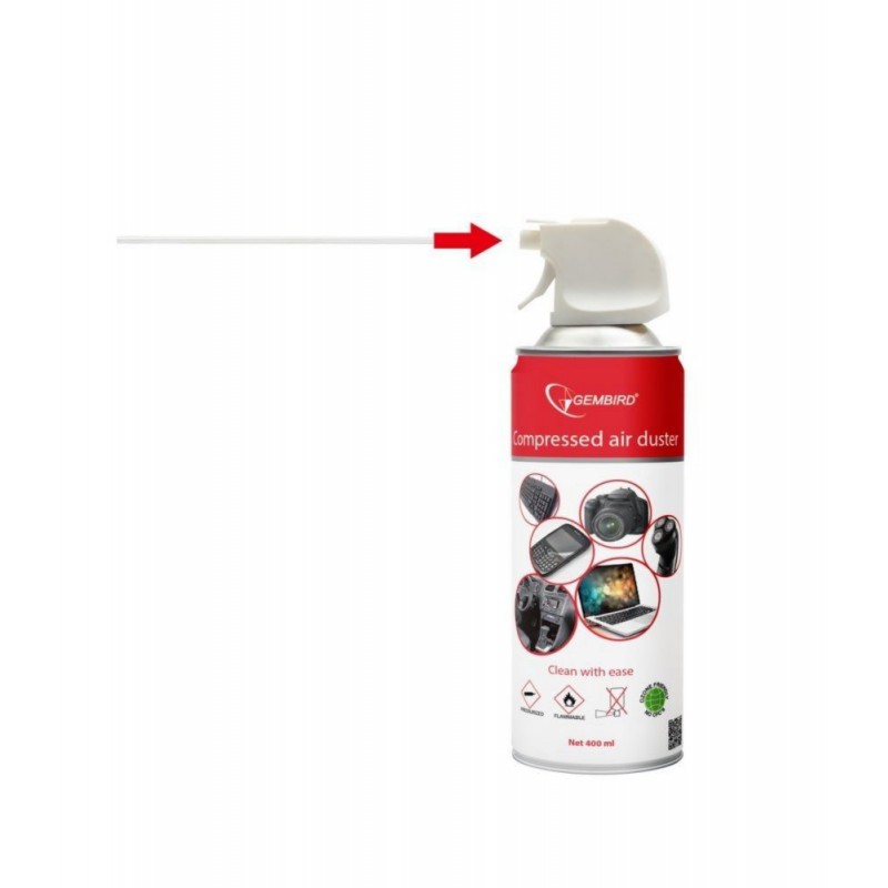 Gembird CK-CAD-FL400-01 luchtdrukspray 400 ml