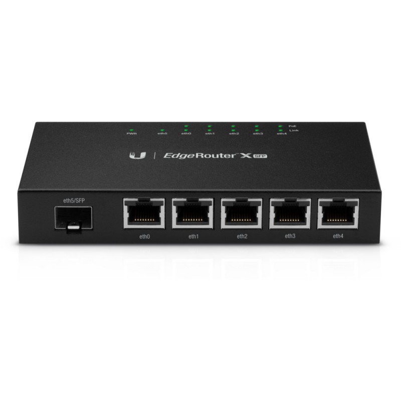 Ubiquiti Networks ERXSFP bedrade router Zwart