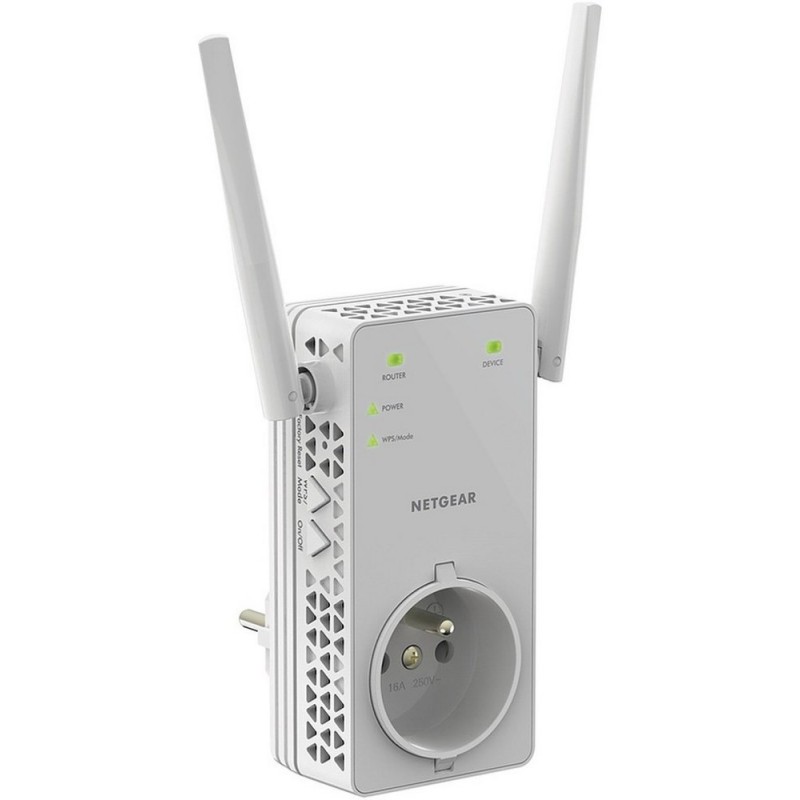 NETGEAR EX6130 Netwerkzender Wit 10 100 Mbit/s