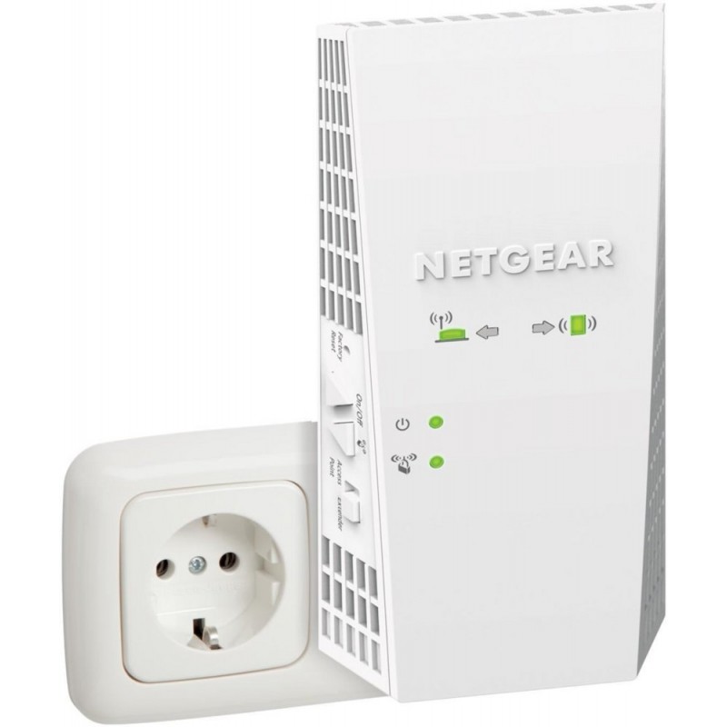 Netgear EX6250 Netwerkrepeater Wit 10 100 1000 Mbit/s