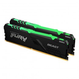 MEM Kingston Fury Beast 32GB  2X16 DDR4 DIMM 3200MHz  RGB