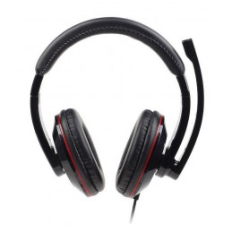 Gembird MHS-001 hoofdtelefoon/headset Bedraad Hoofdband Oproepen/muziek Zwart