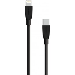 Mobiparts Apple Lightning to USB-C Cable 2A 1m Black