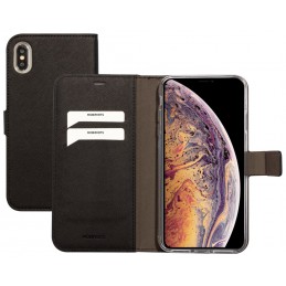 Mobiparts Saffiano Wallet Case Apple iPhone XS Max Black