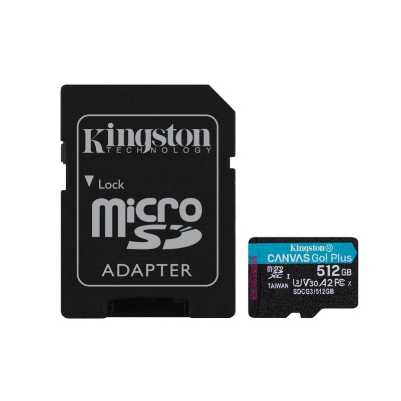 Kingston Technology Canvas Go Plus 512 GB MicroSD UHS-I Klasse 10