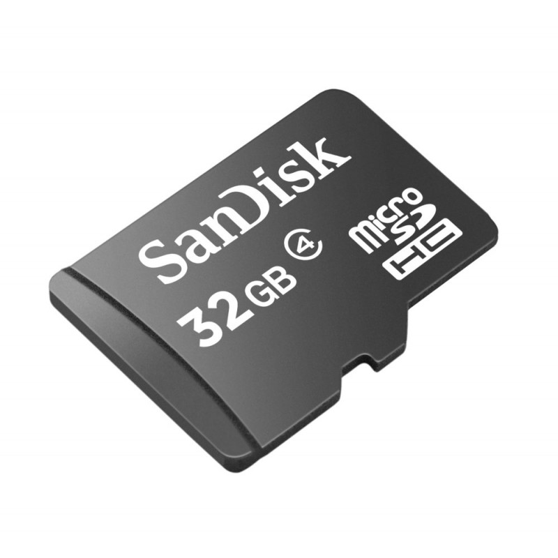 SanDisk microSDHC 32GB flashgeheugen Klasse 4