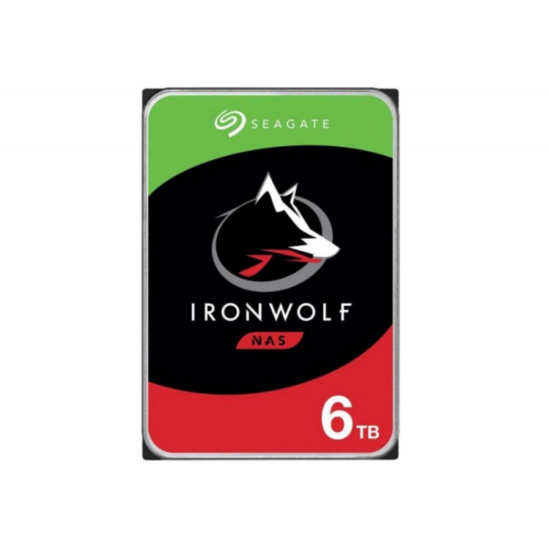 Seagate IronWolf ST6000VN001 interne harde schijf 3.5 6000 GB SATA III