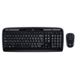 Logitech MK330 toetsenbord RF Draadloos QWERTY US International Zwart