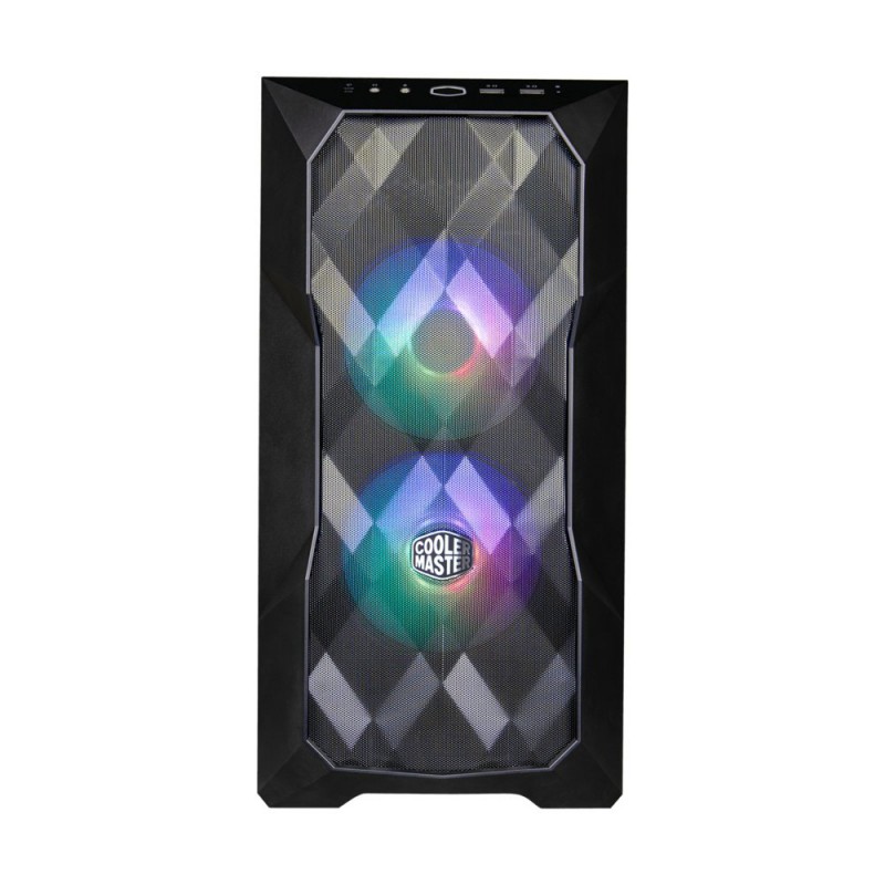 Case Cooler Master TD300 Mini Tower Zwart