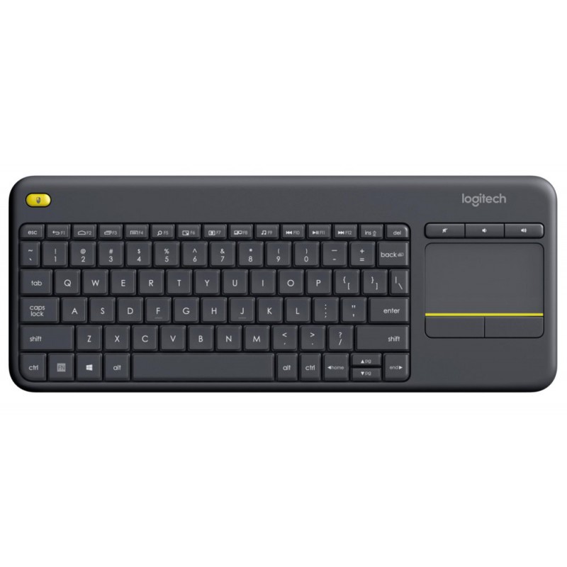 Logitech K400 Plus toetsenbord RF Draadloos QWERTY Nederlands Zwart