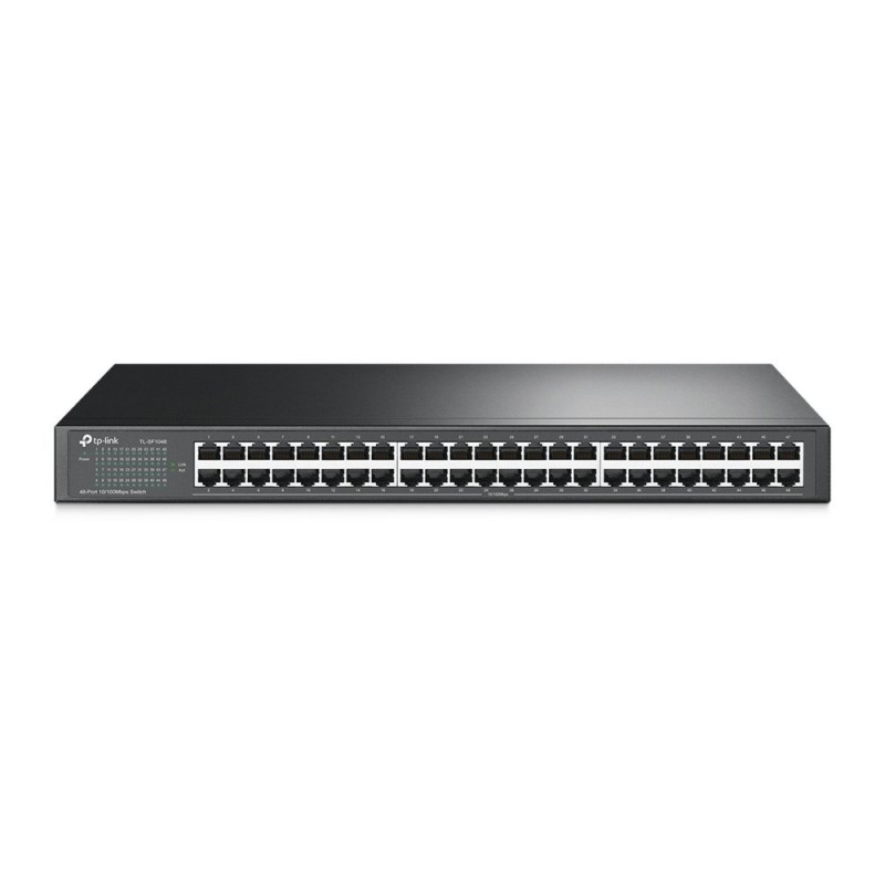 TPLink TLSF1048 Unmanaged Fast Ethernet 10100 1U Zwart