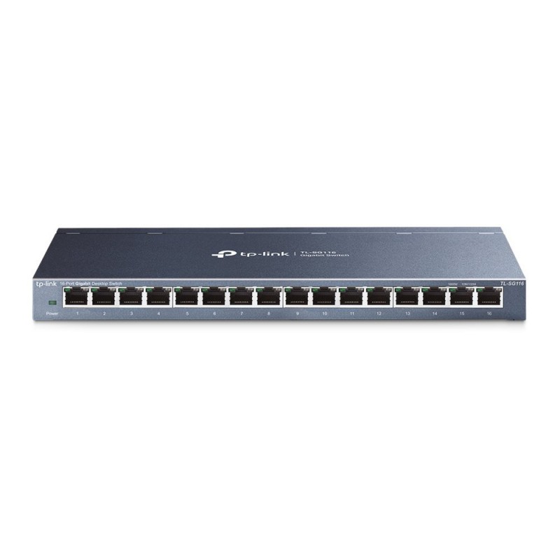 TPLink TLSG116 Unmanaged L2 Gigabit Ethernet 101001000 Zwart