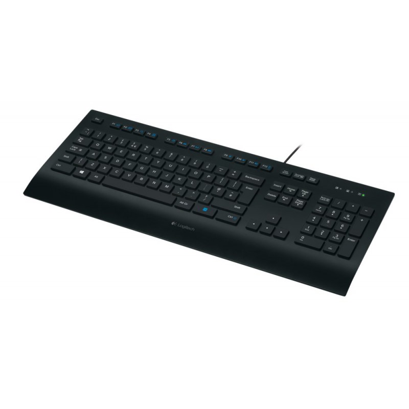 Logitech K280E Pro f/ Business toetsenbord USB QWERTZ Duits Zwart