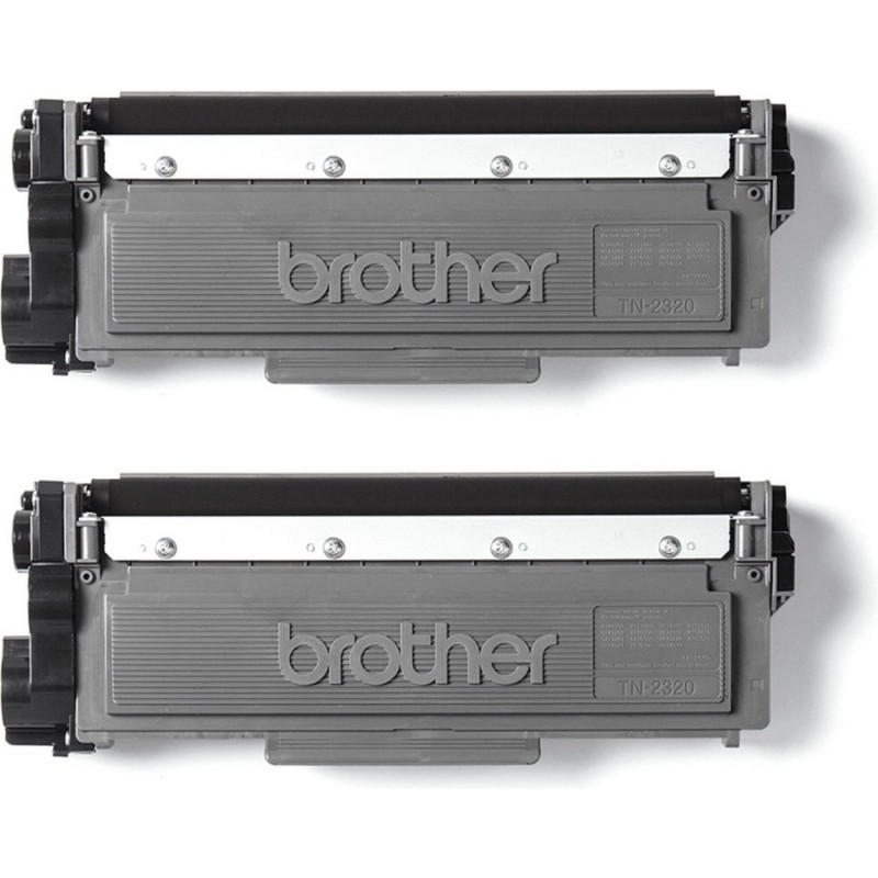 Brother TONER N 3K PK2 tonercartridge 2 stuks Origineel