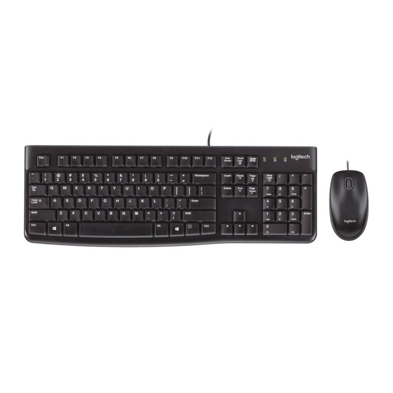 Logitech Desktop MK120 Combo USB AZERTY Frans Zwart