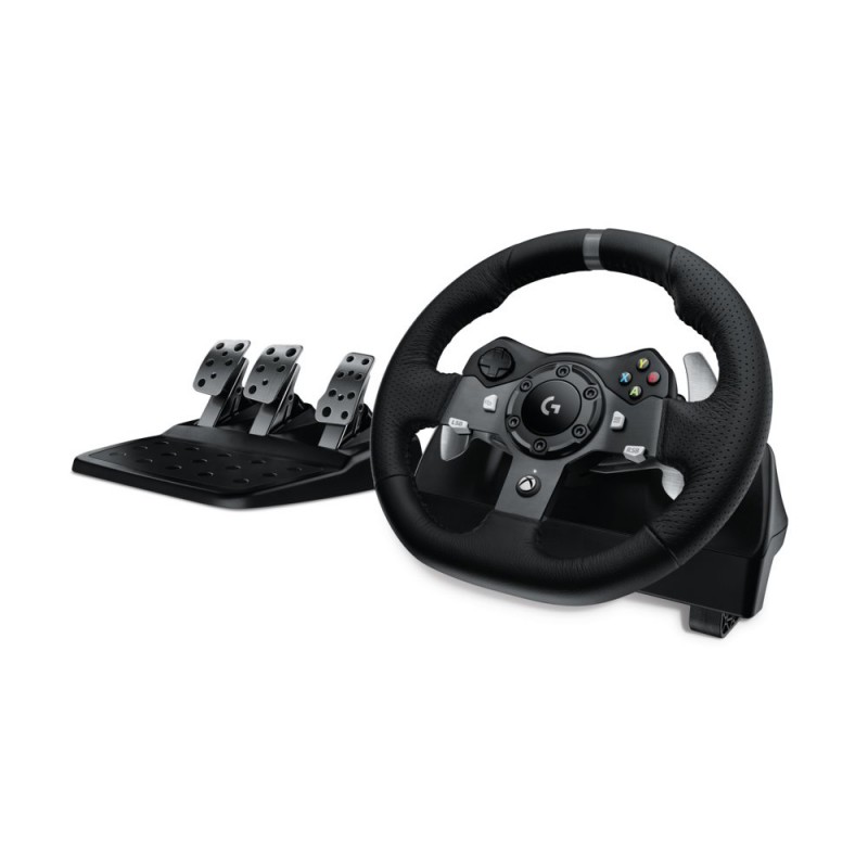 Logitech G G920 Driving Force Zwart USB 2.0 Stuurwiel  pedalen Analoog/digitaal PC Xbox One Xbox Series S Xbox Series X