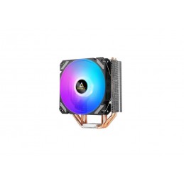 Antec A400i Chipset Luchtkoeler 12 cm Zwart Koper Zilver 1 stuk(s)