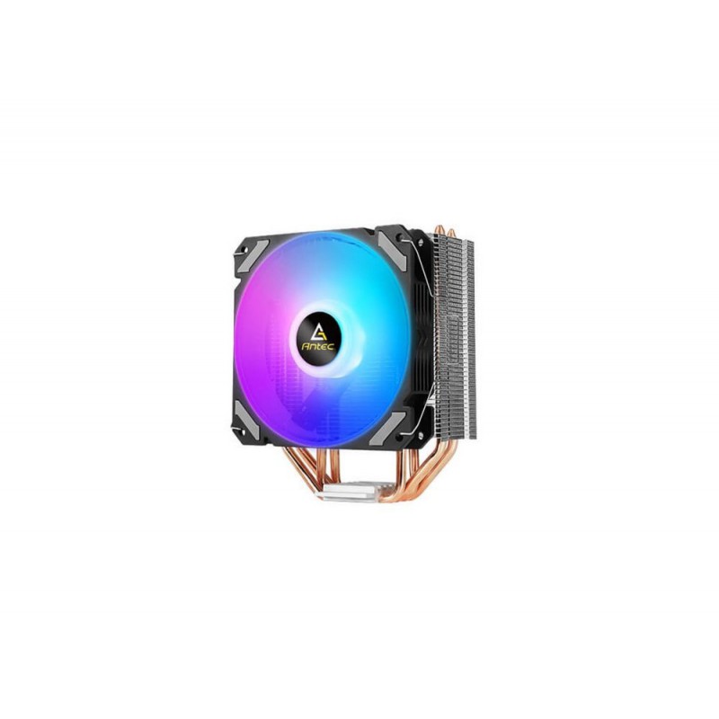 Antec A400i Chipset Luchtkoeler 12 cm Zwart Koper Zilver 1 stuk(s)