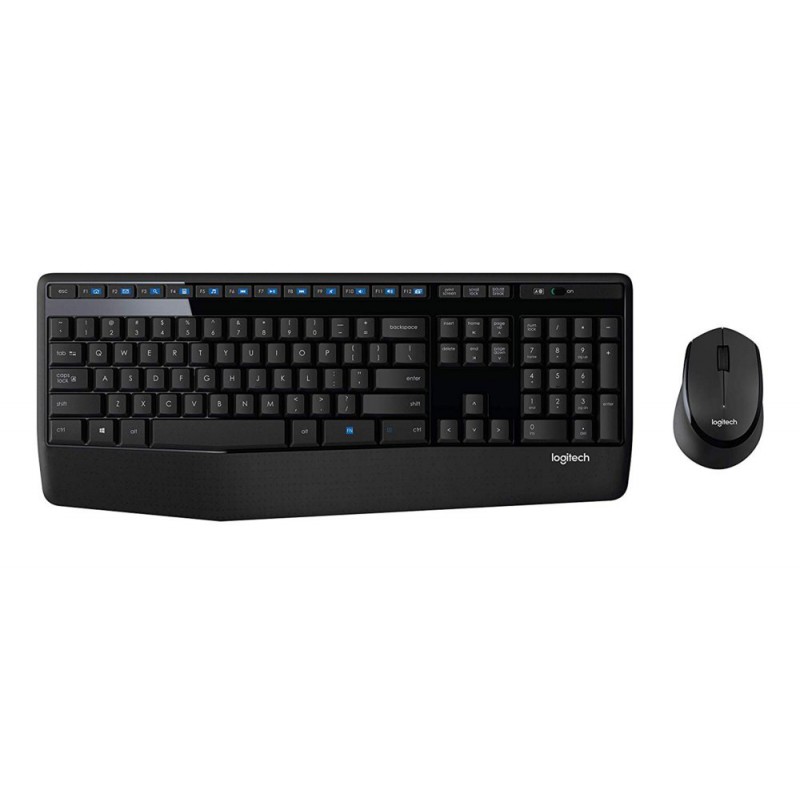 Logitech MK345 Combo toetsenbord RF Draadloos QWERTY US International Zwart