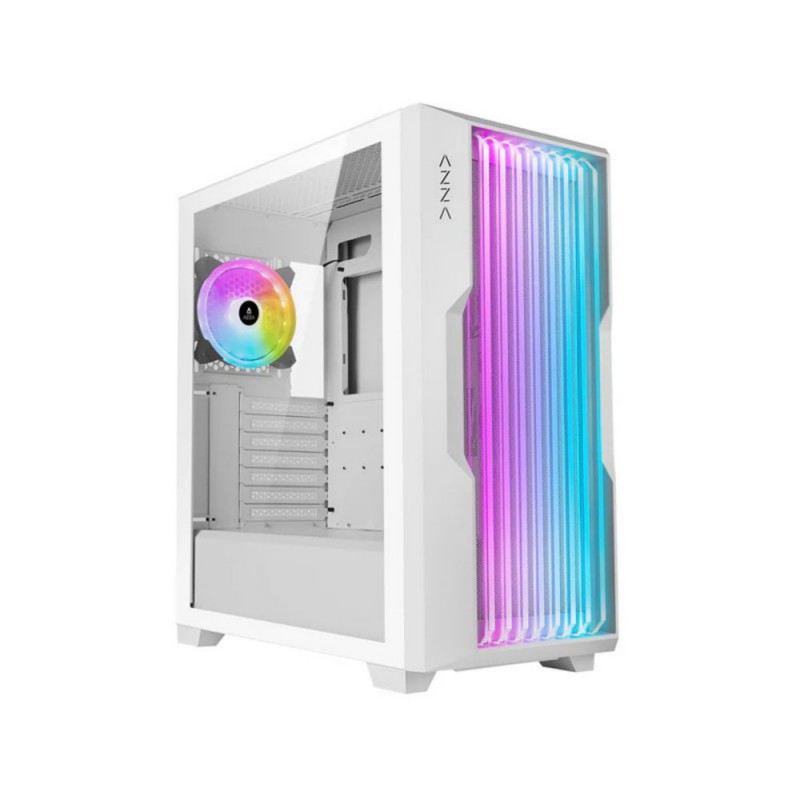 Case Azza Guardian 520 Midi Tower Wit Glass