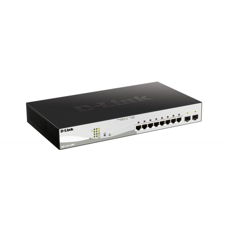 DLink DGS121010MPE switch Managed L2 Gigabit Ethernet