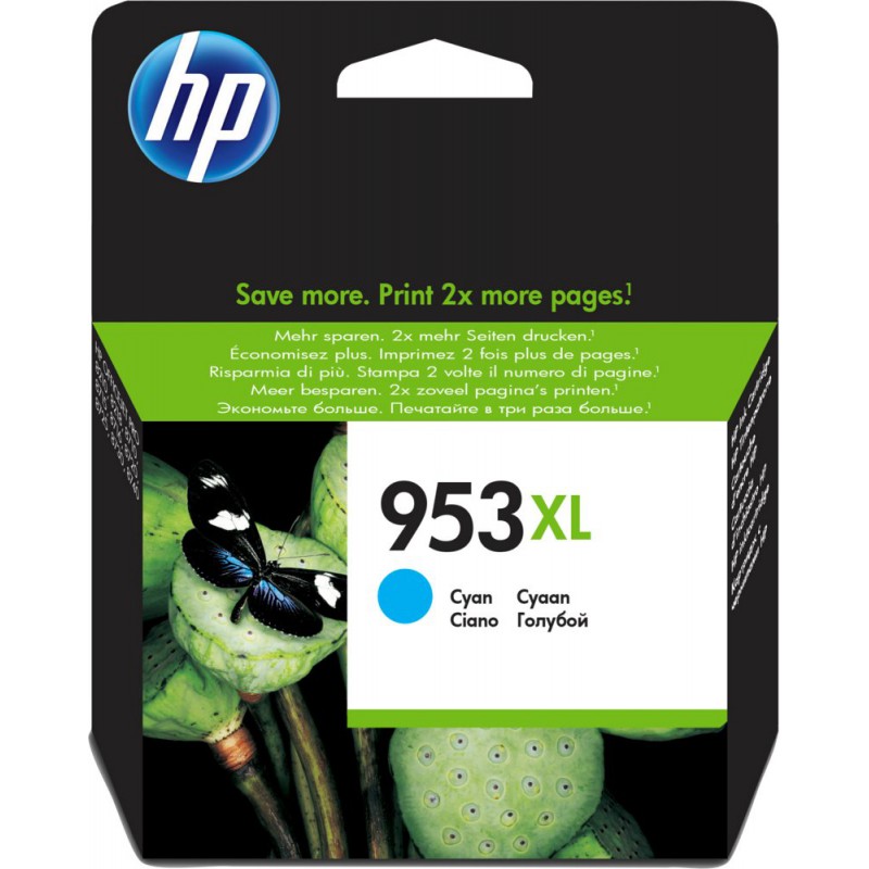 HP 953XL originele high-capacity cyaan inktcartridge