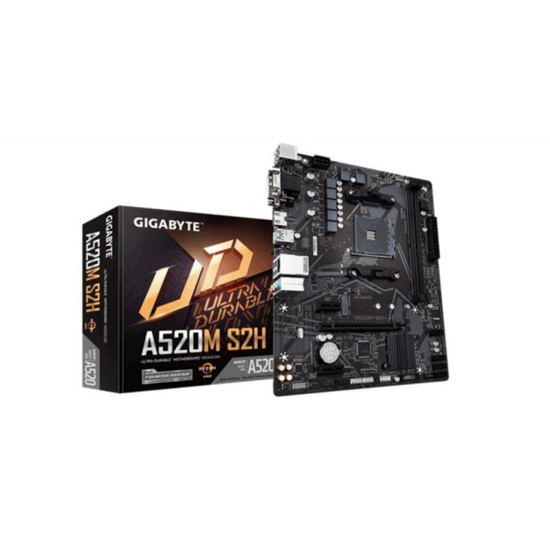 Gigabyte A520M S2H moederbord Socket AM4 micro ATX