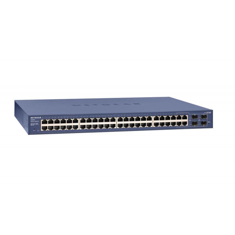 Netgear ProSAFE Smart Switch - GS748T - 48 Poorten