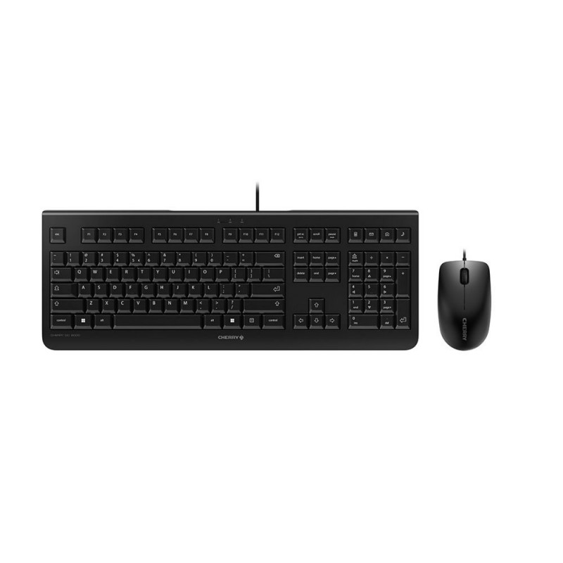 CHERRY DC 2000 toetsenbord USB QWERTY Amerikaans Engels Zwart