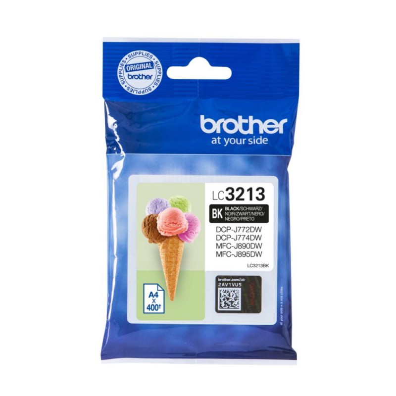 Brother LC-3213BK inktcartridge Origineel Hoog (XL) rendement Zwart