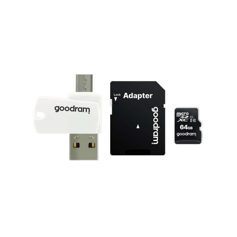 Goodram M1A4 All in One 64 GB MicroSDXC UHS-I Klasse 10