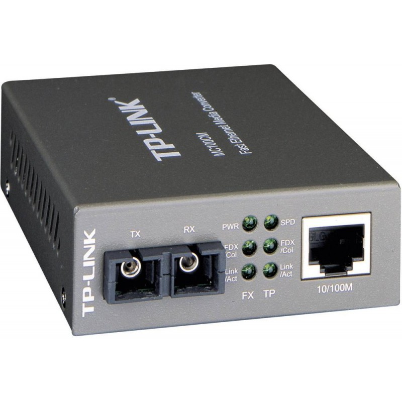 TP-Link MC100CM netwerk media converter 1000 Mbit/s 1310 nm Zwart