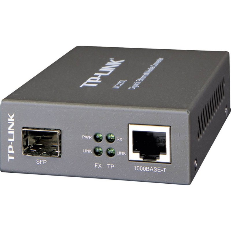 TPLINK MC220L netwerk media converter 1000 Mbits