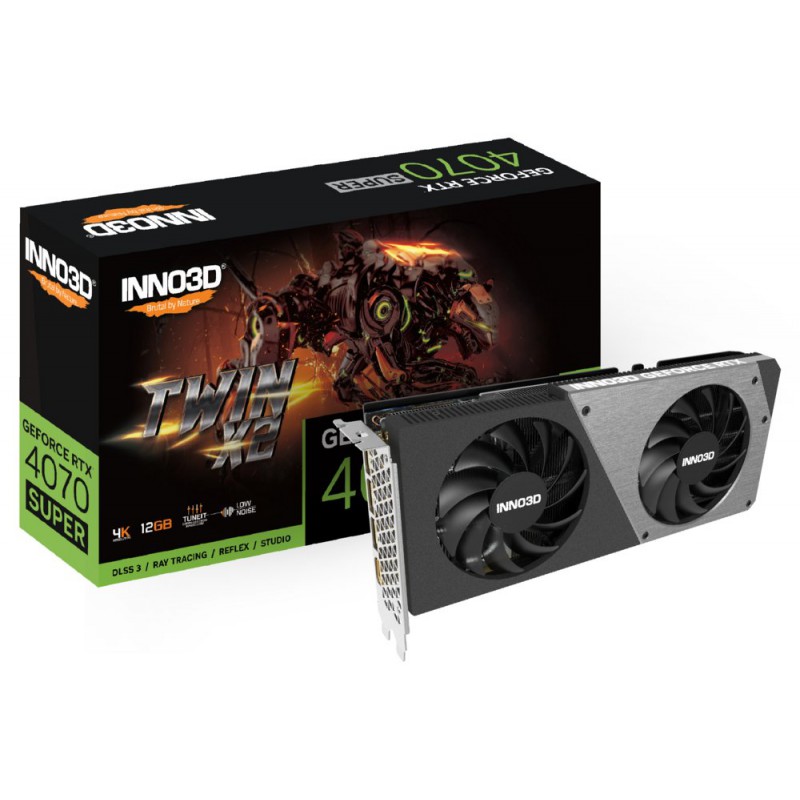 Inno3D GEFORCE RTX 4070 SUPER TWIN X2 NVIDIA 12 GB GDDR6X