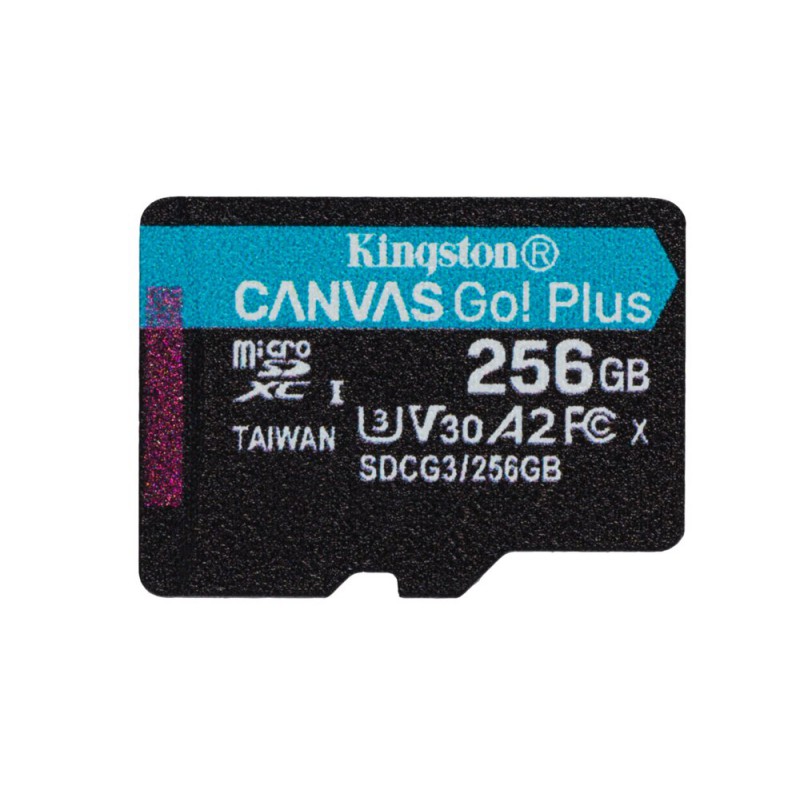 Kingston Technology Canvas Go Plus 256 GB MicroSD UHS-I Klasse 10