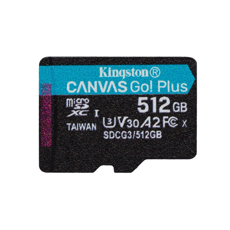 Kingston Technology Canvas Go Plus 512 GB MicroSD UHS-I Klasse 10