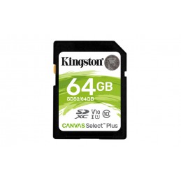 Kingston Technology Canvas Select Plus 64 GB SDXC UHSI Klasse 10