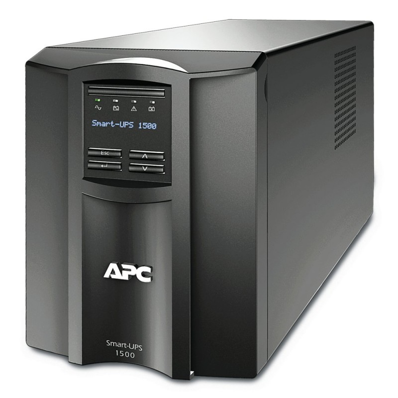 APC Smart-UPS SMT1500IC Noodstroomvoeding - 8x C13 USB SmartConnect 1500VA