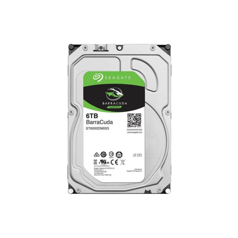 Seagate Barracuda 6TB 3.5 6000 GB SATA III