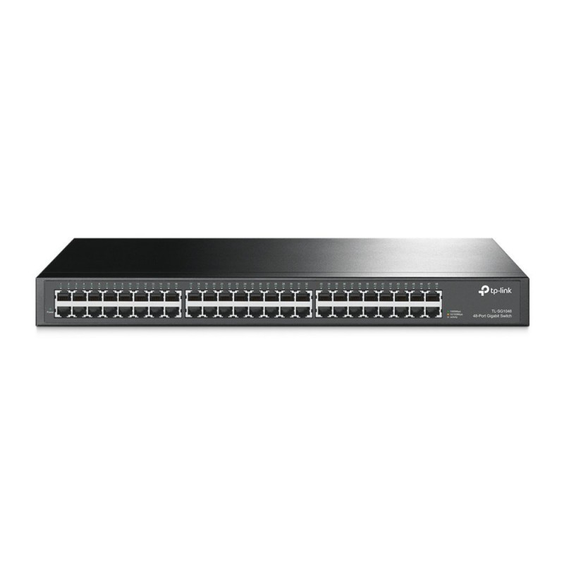 TP-LINK TL-SG1048 Unmanaged Gigabit Ethernet (10/100/1000) Zwart