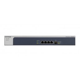 NETGEAR XS505M Unmanaged 10G Ethernet 100100010000 Grijs Zilver