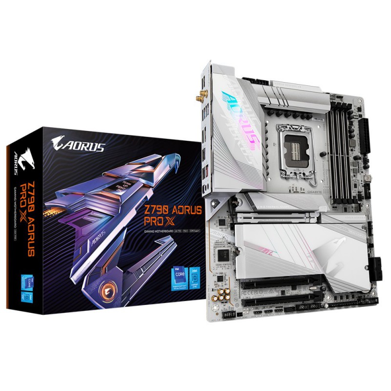 Gigabyte Z790 AORUS PRO X moederbord Intel Z790 LGA 1700 ATX