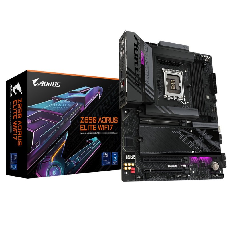 GIGABYTE Z890 AORUS ELITE WIFI7 Intel Z890 LGA 1851 Socket V1 ATX