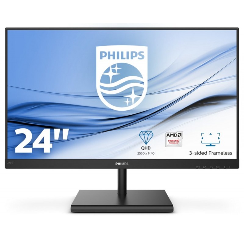 Philips 245E1S/00 23.8  2560x1440 IPS  75hz  Monitor