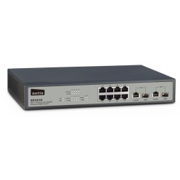 Inter-Tech ST3310 Managed Fast Ethernet (10/100) Zwart Grijs