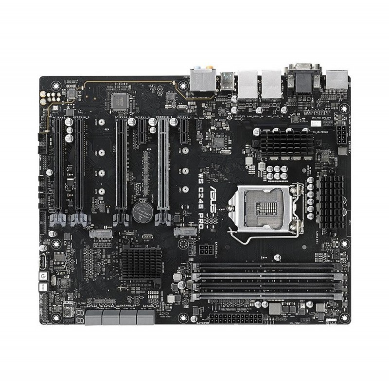 ASUS WS C246 PRO Intel C246 LGA 1151 Socket H4 ATX