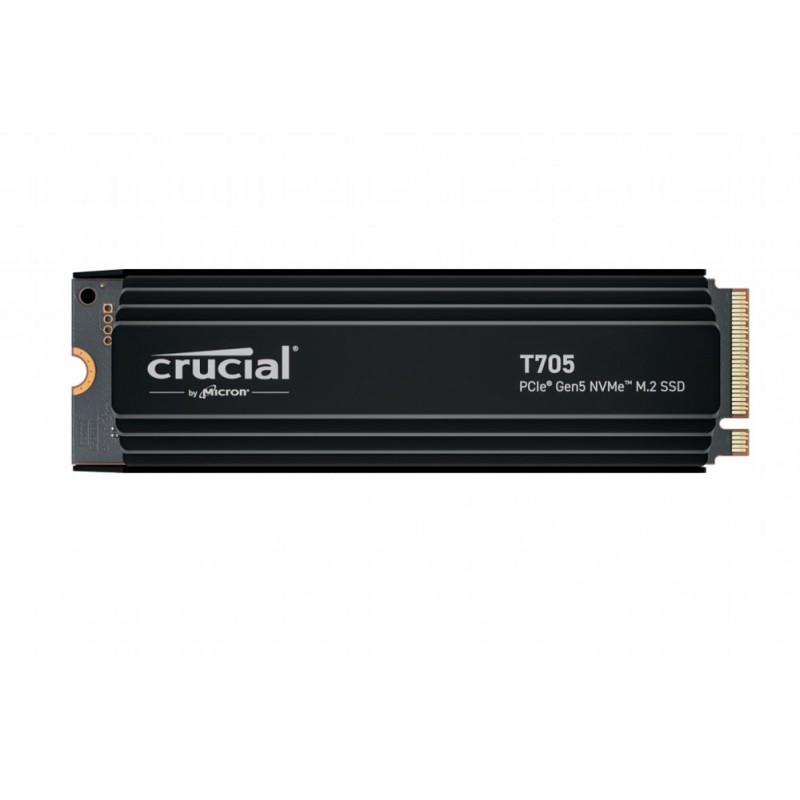 Crucial T705 4TB M.2 NVMe SSD - 14.100 MB/s Heatsink