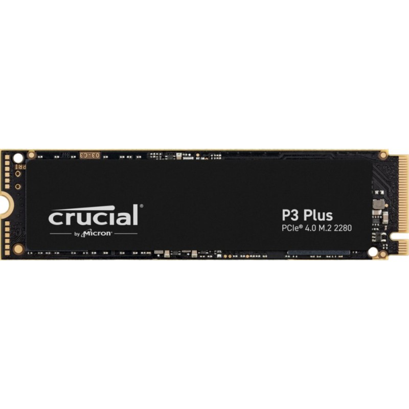 Crucial P3 Plus 500GB M.2 NVMe SSD - 4700 MB/s